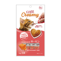 Catit Creamy サーモン 5本入の画像